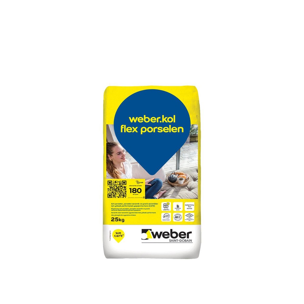 Weber.kol Flex 25კგ — წებოცემენტი